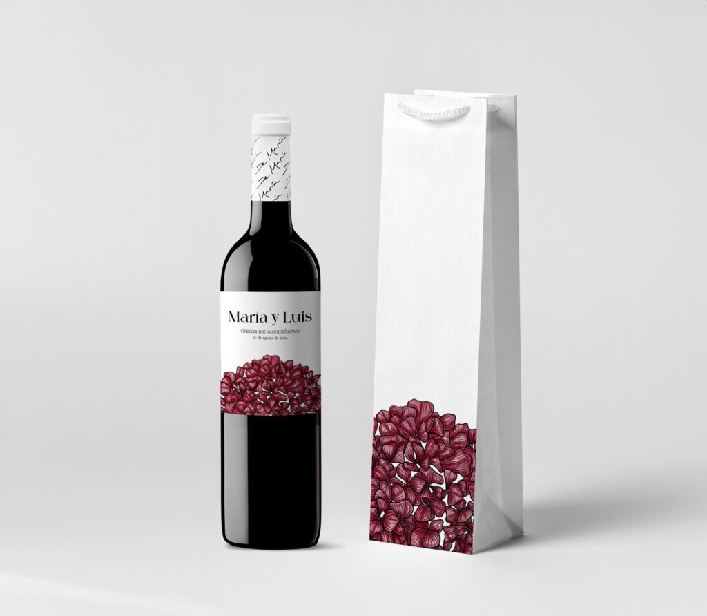 Boda Vino_Una Vuelta_Diseño Gráfico Logroño